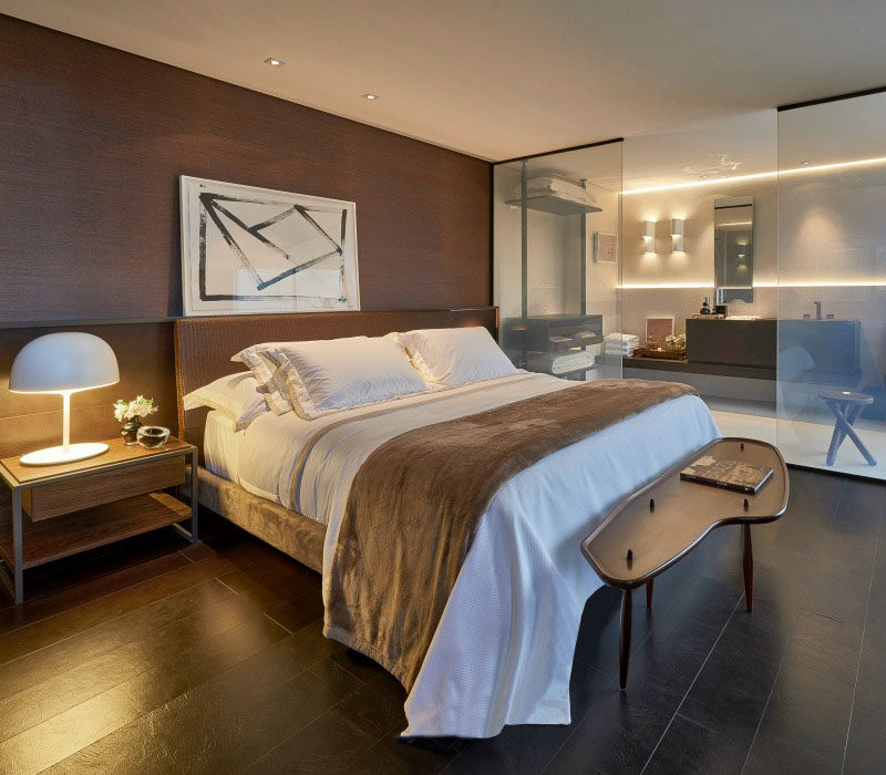 Идея дизайна спальни - 7 способов создать теплую и уютную спальню // Добавление произведений искусства в спальню - еще один способ согреть пространство и сделать его более личным.