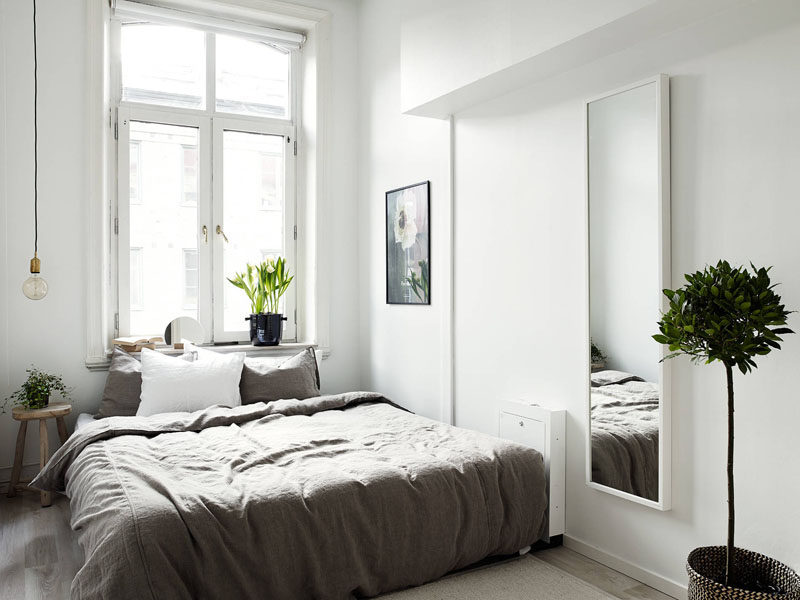 Идея дизайна спальни - 7 способов создать теплую и уютную спальню // Растения - отличный способ сделать вашу комнату гостеприимной и уютной.