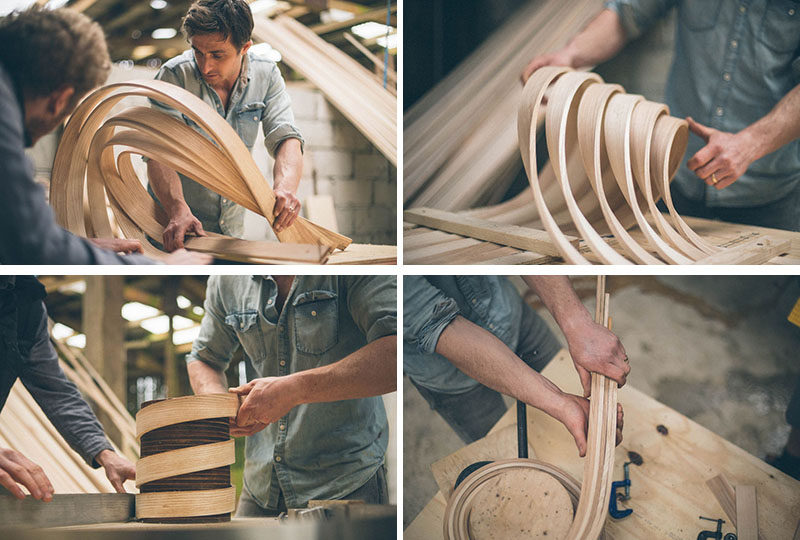 Закулисный взгляд на Том Раффилда, создающего гнутые паром деревянные конструкции. #TomRaffield # Дерево # Деревообработка