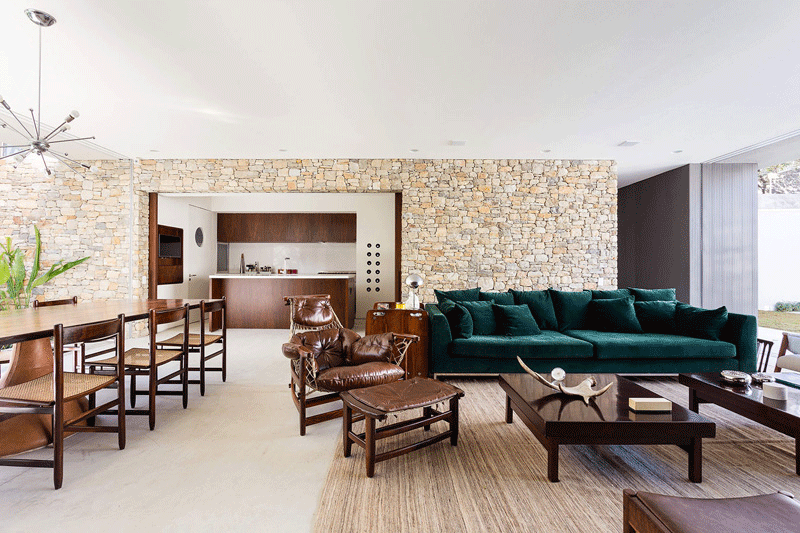 Casa Lara в Сан-Паулу, Бразилия, дизайн Фелипе Хесс 