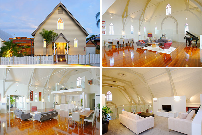 8 потрясающих примеров церквей, которые стали современными домами