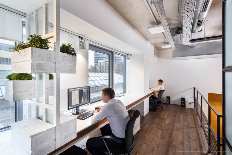 Современный дизайн интерьера офиса