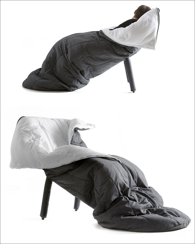 12 удобных стульев, идеально подходящих для отдыха // В этом спальном кресле было бы почти невозможно не заснуть.