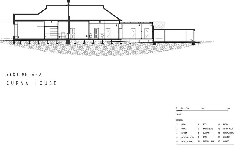 Curva House от LSA Architects