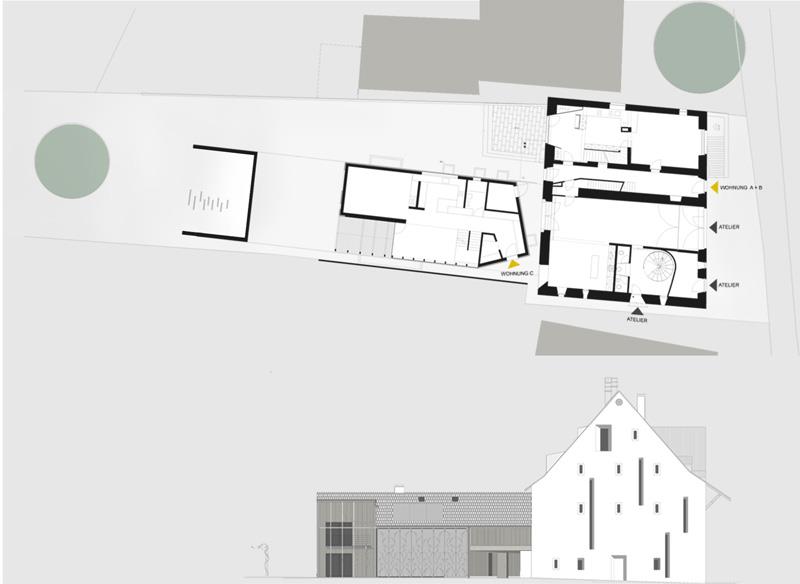 Кирхплац Офис + Резиденция от Оппенгейм Архитектура + Дизайн