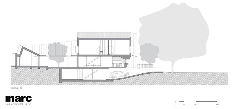 Дом на озере Вендори от Inarc Architects