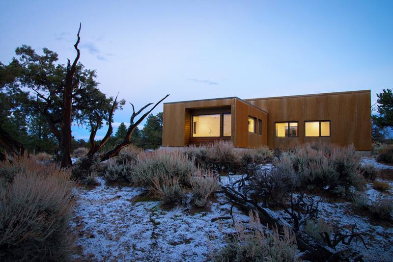 Дом в пустыне от Imbue Design
