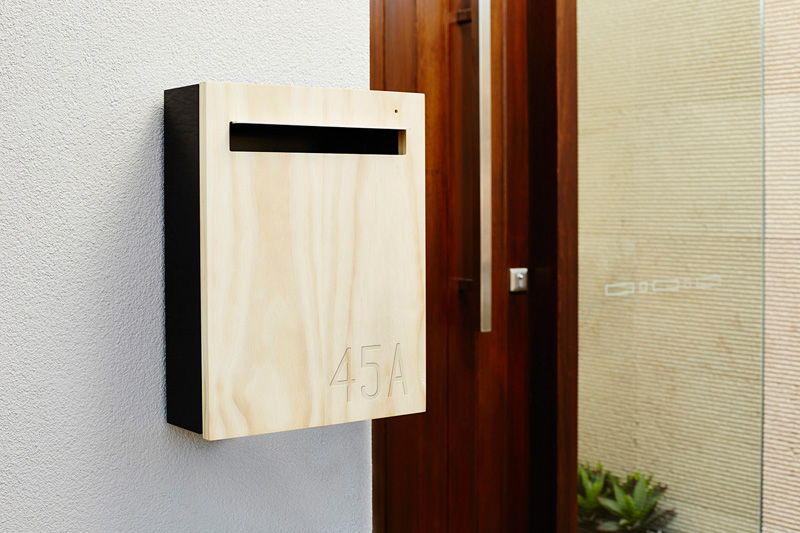 Современный почтовый ящик от Javi Design
