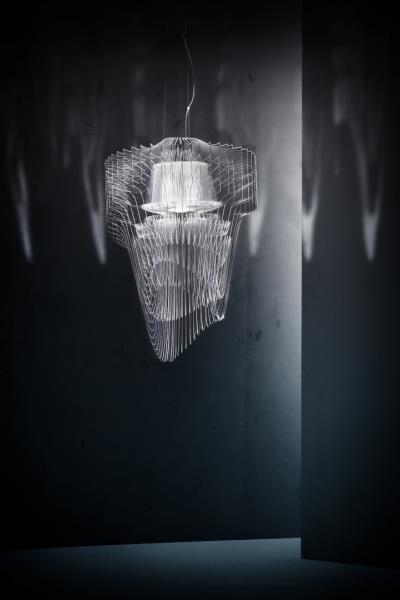 Люстра Aria Transparente от Zaha Hadid Architects
