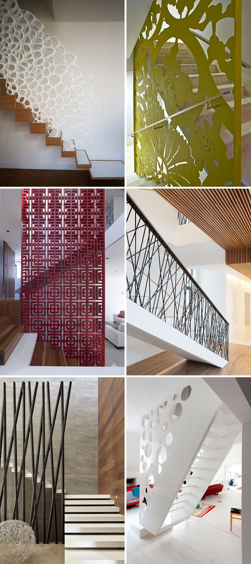 Вот 11 примеров креативных защитных перил на лестницах, которые показывают, как перила не должны быть скучными и могут быть центральным элементом дома.