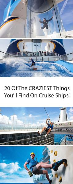 20 самых безумных вещей, которые вы найдете на круизных лайнерах!