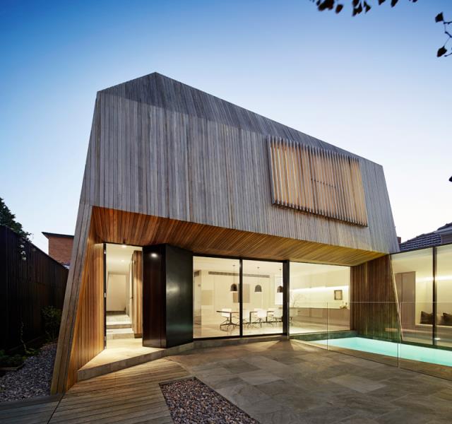Пристройка современного дома в Австралии