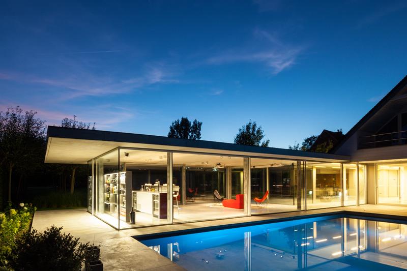 Дом с бассейном F20, автор: Ливен Дежегер