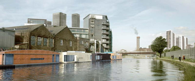 Почему в Лондоне люди живут на воде?