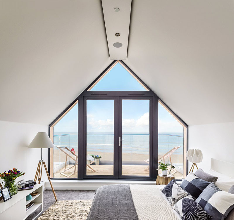 Дома на пляже Маргейт от Guy Hollaway Architects
