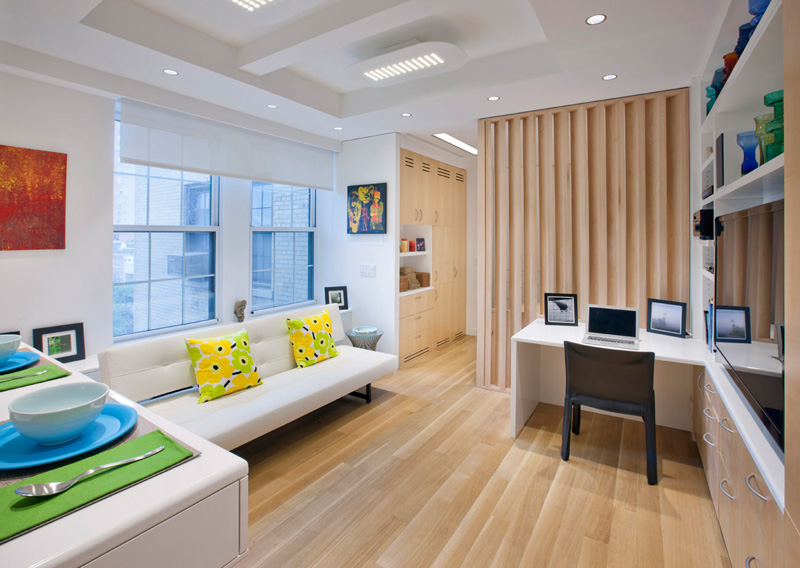 Микро-апартаменты в Нью-Йорке от Allen + Killcoyne Architects