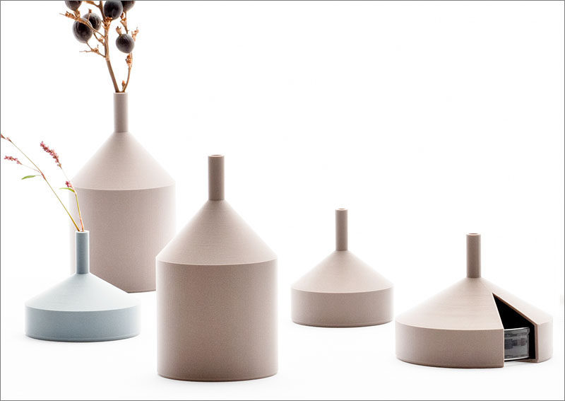 Коллекция «Незаконченная ваза» создана с использованием технологии 3D-печати. # Ваза # Декор # Дизайн # 3DПечать