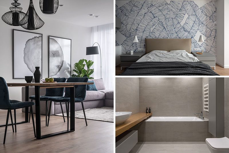 Nelly Prodan Design недавно завершила строительство современной квартиры для семьи из трех человек, которая когда-то была двумя отдельными домами. # МодернКвартира # ИнтерьерДизайн # МодернИнтерьер