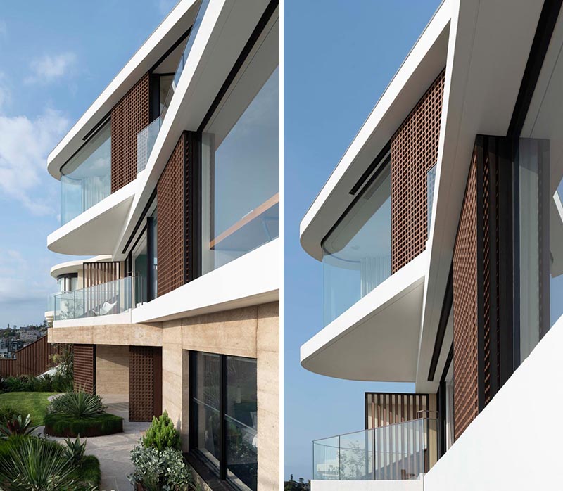 Luigi Rosselli Architects спроектировали новый современный дом в Сиднее, Австралия, который представляет собой многослойную композицию со смещением. #ModernHouse #ModernArchitecture #OffsetArchitecture