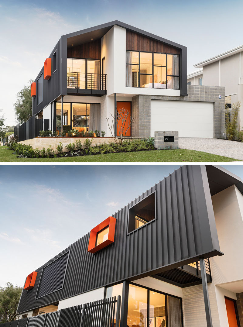 Строитель Жилой дом Attitude вместе с Бруком Лебером недавно завершили строительство нового современного дома Barnhaus в Перте, Австралия. # Архитектура # Современный Дом # Австралийская Архитектура 