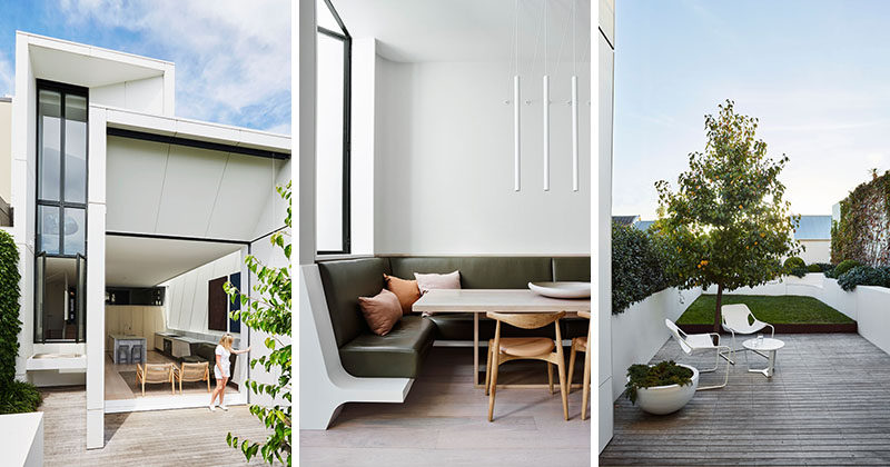 Студия Smart Design завершила преобразование традиционного викторианского дома в Сиднее, Австралия, а также добавила пристройку к задней части дома. # ModernArchitecture #ModernInteriorDesign 