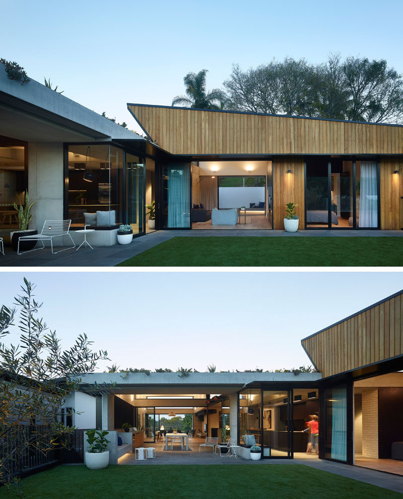  Shaun Lockyer Architects (SLa) создает новые жилые помещения для семьи, которая там живет. #ModernHouseExtension 