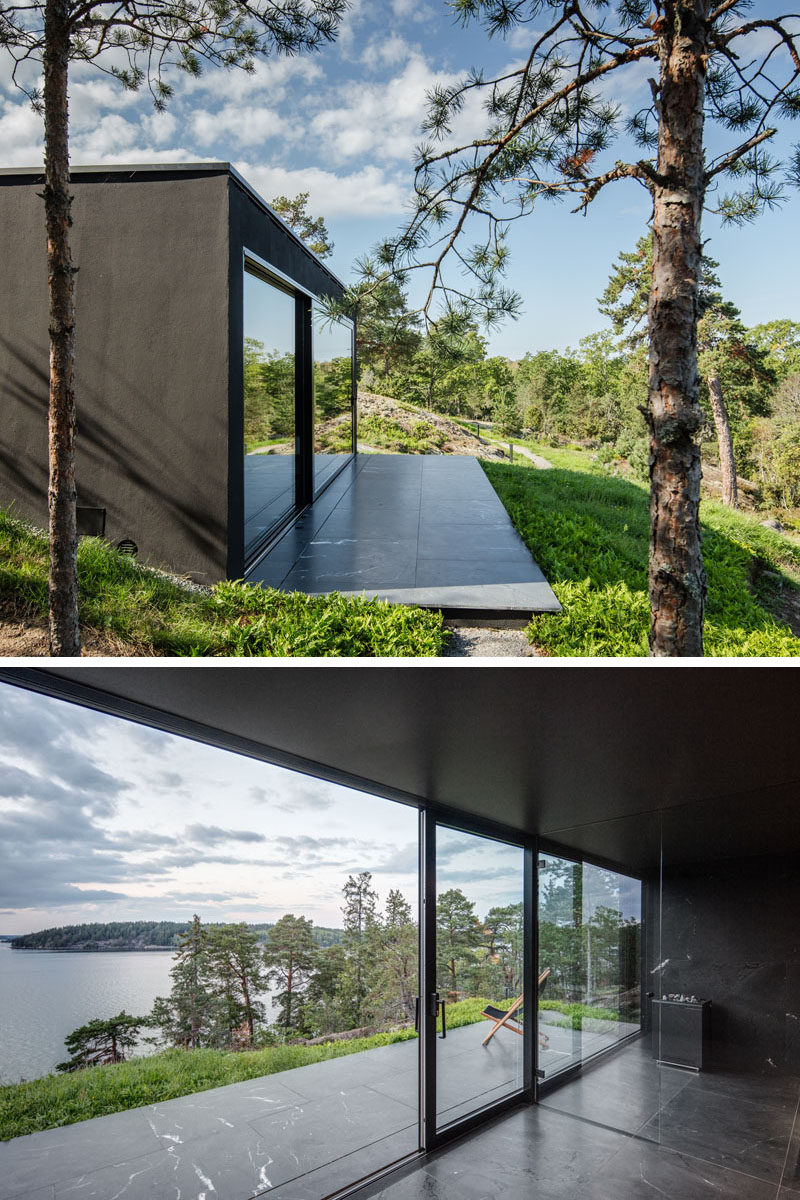 Архитектурное бюро Matteo Foresti спроектировало современную сауну, которая возвышается над Стокгольмским архипелагом. # Сауна # МодернСауна # Архитектура # СтроительствоДизайн # МодернАрхитектура