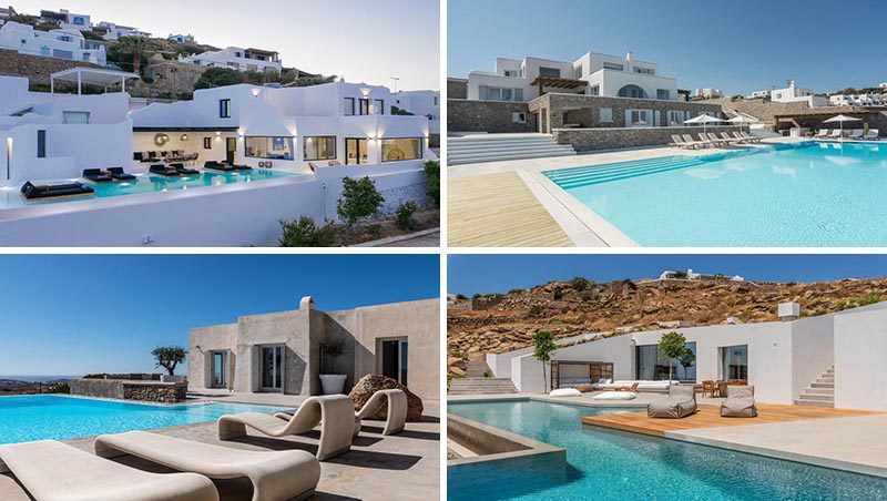 Туристическая компания Kinglike Concierge недавно добавила четыре новых объекта в свой портфель вилл для отдыха на острове Миконос в Греции. # Миконос #VacationIdeas #MykonosVillas