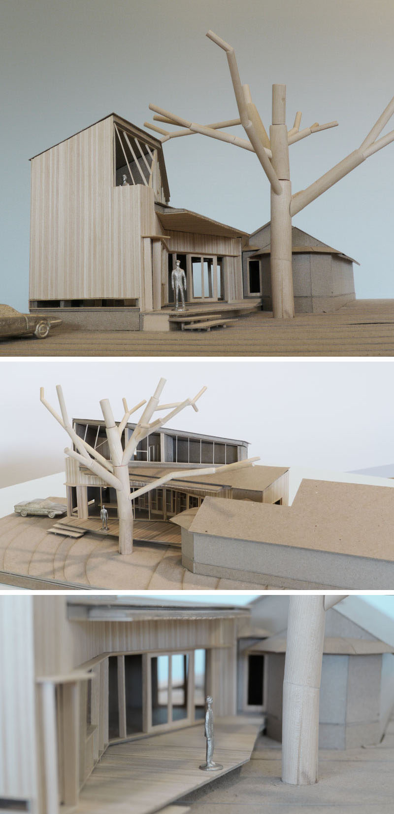  Компания Murray Legge Architecture спроектировала современное дополнение к бунгало 1920-х годов в Центральном Остине, штат Техас, которое окружает существующий 150-летний дуб. # Архитектура # Дополнение # Расширение # Современный дом # Архитектурные модели 