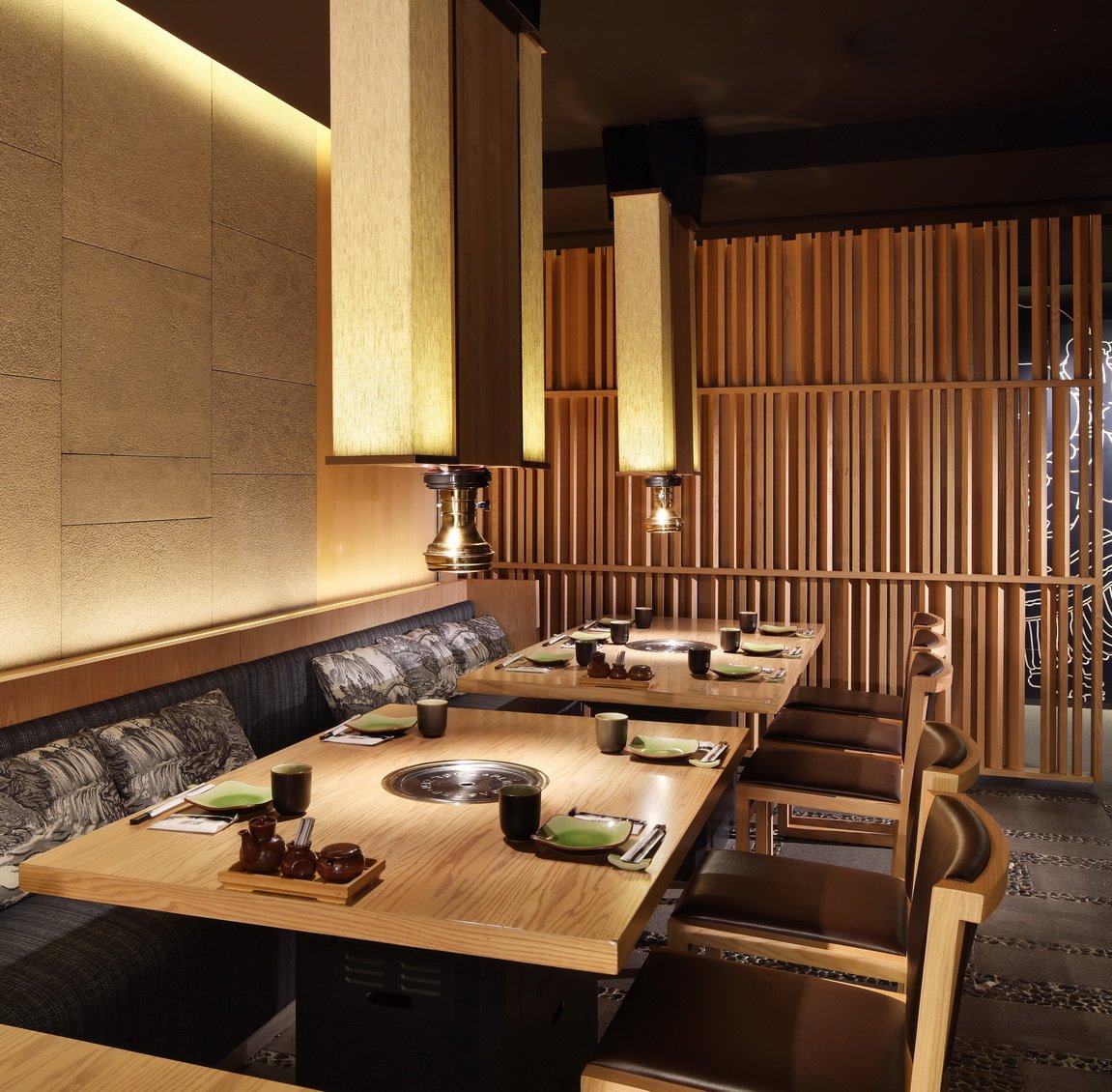 мебель для суши бара в японском стиле
