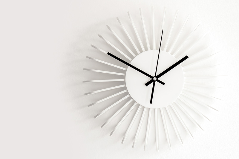Настенные часы Puff от GorjupDesign