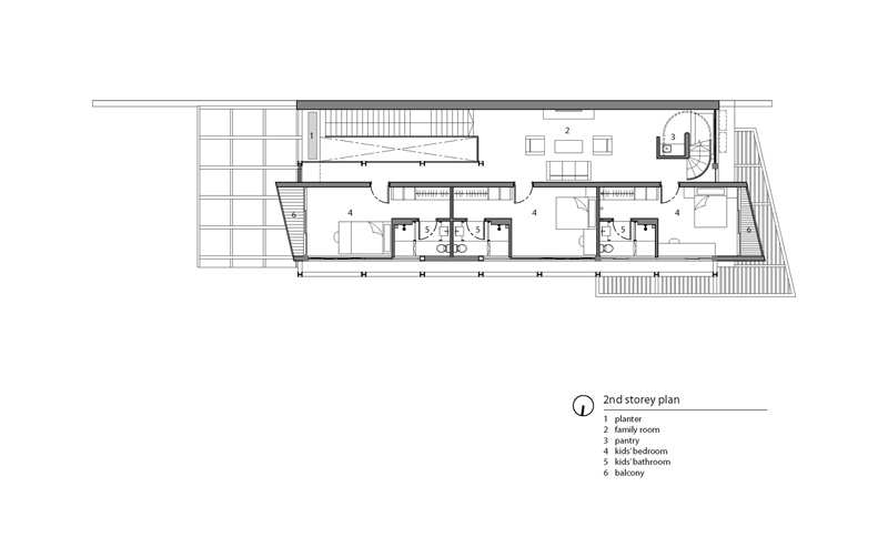 Железнодорожный дом от Aamer Architects