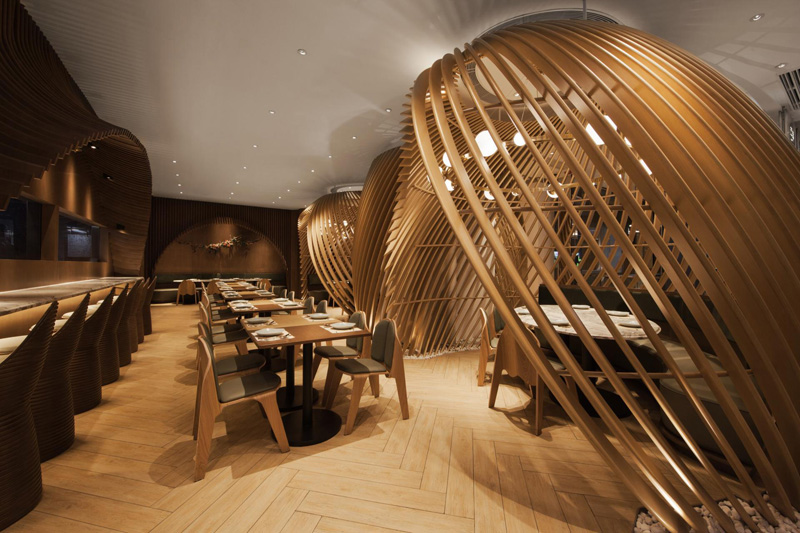 Ресторан Sungai Wang от NC Design & amp; Архитектура