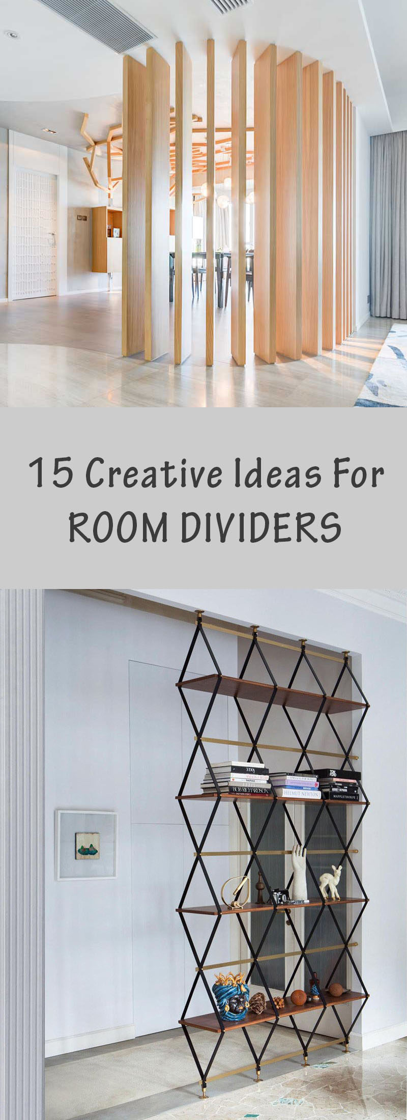15 креативных идей для перегородок комнаты