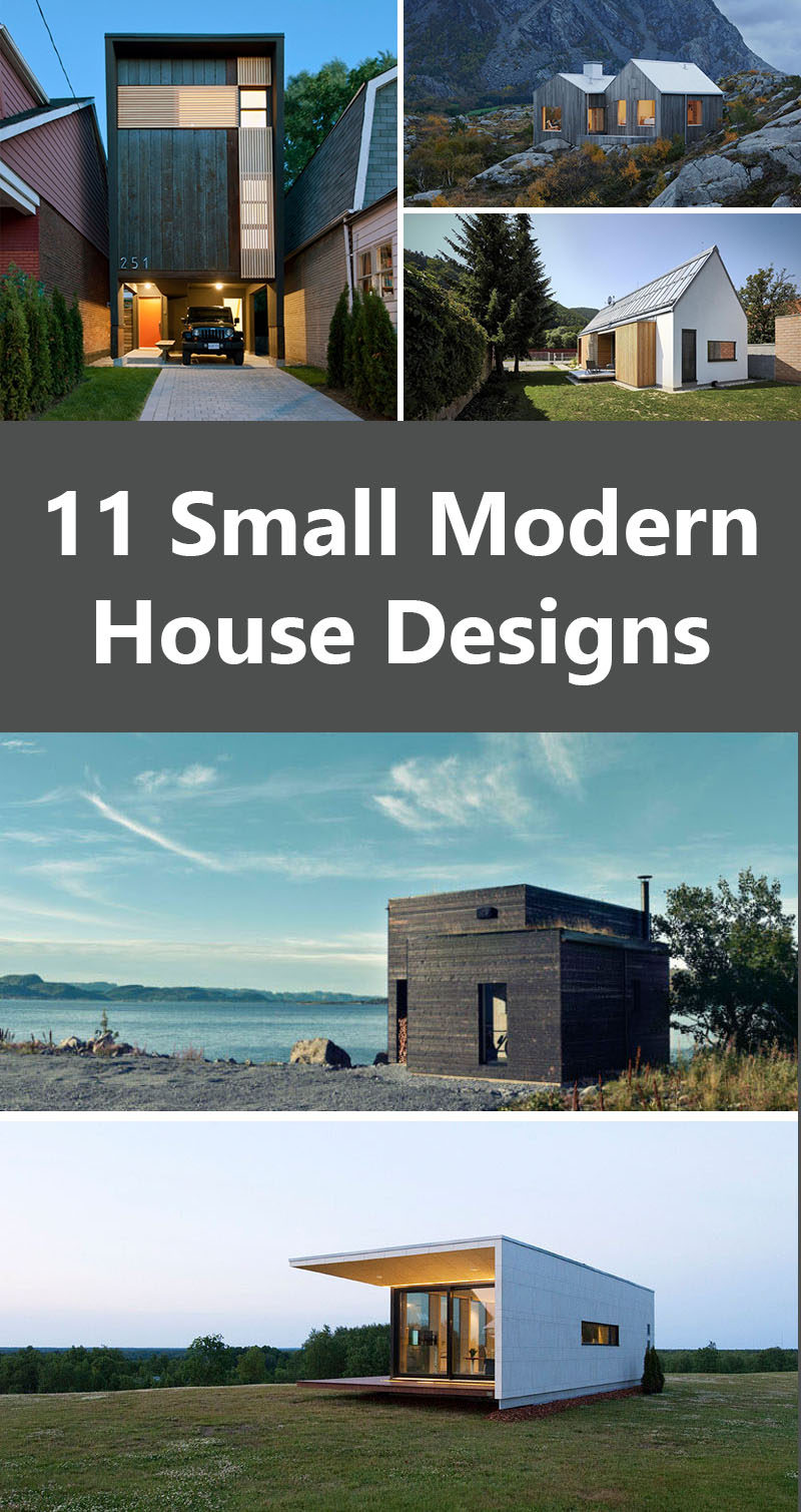 11 проектов небольших современных домов