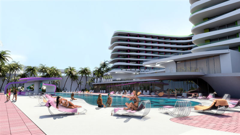 Этот курорт в Канкуне будет обновлен по проекту Карима Рашида 