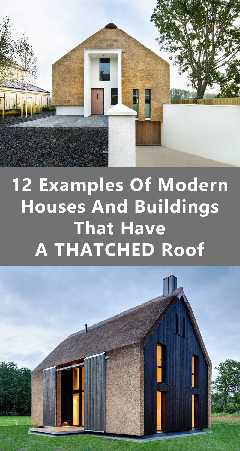 12 видов современных домов и построек с соломенной крышей 