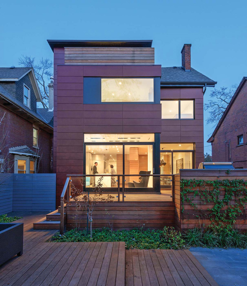 Дом в Торонто, Канада, спроектированный Dubbeldam Architecture + Design
