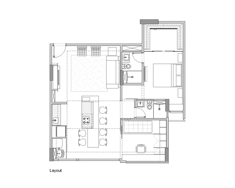 Квартира Trama от Semerene Interior Architecture