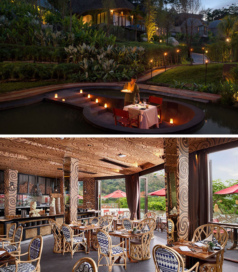 Идея для путешествия - на этом курорте Пхукета (Таиланд) есть возможность организовать частный ужин на открытом воздухе.