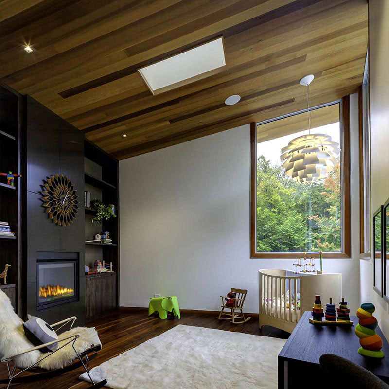 20 деревянных потолков, которые создают ощущение тепла интерьеру